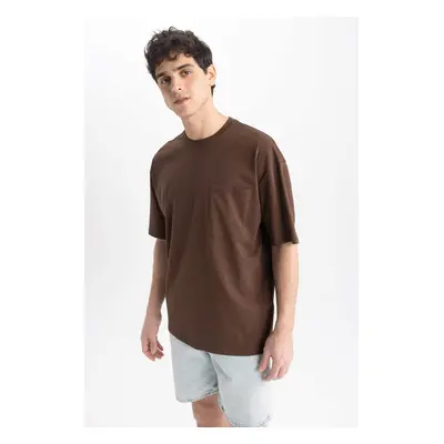 DEFACTO Oversize Fit Crew Neck T-Shirt