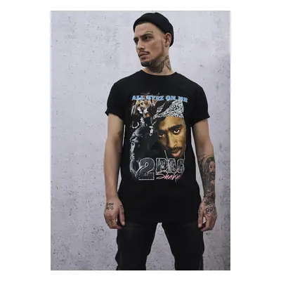 Black Tupac Retro T-Shirt