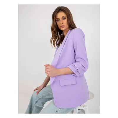 Light purple blazer without fasteners by Adele