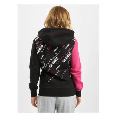 Down to Earth Hoody black/pink