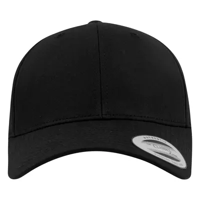 Curved classic snapback black