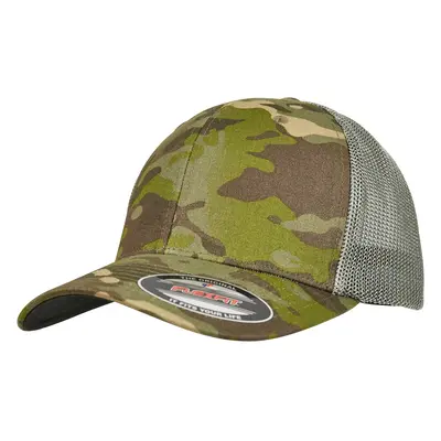 Tropická kšiltovka Multicam Trucker Mesh Cap