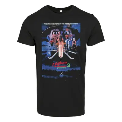 A Nightmare On Elmstreet Poster T-Shirt Black