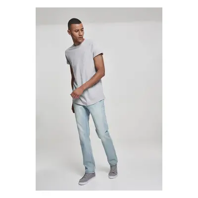 Long T-shirt in the shape of gray