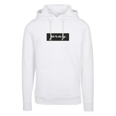 Pray Boxlogo Hoody Tee White