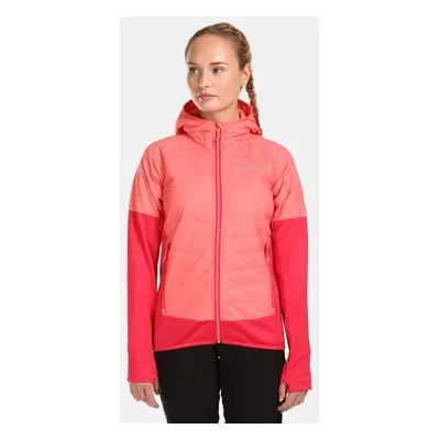 Women's combined insulated jacket Kilpi GARES-W Pink