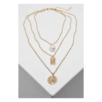 Pearl Basic Necklace - Gold Colors