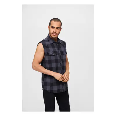 Sleeveless shirt black/grey