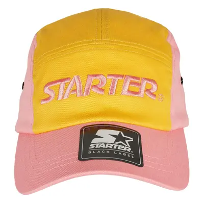 Fresh jockey's cap c.yellow/hibiskuspink