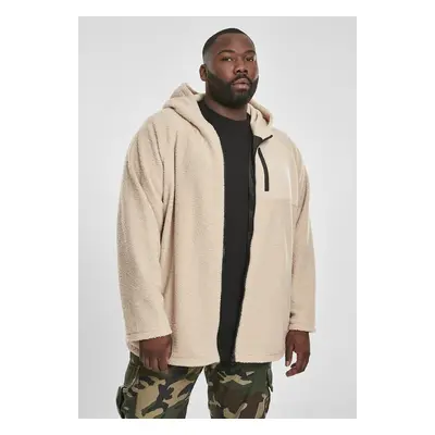 Sherpa Hooded Jacket Darksand