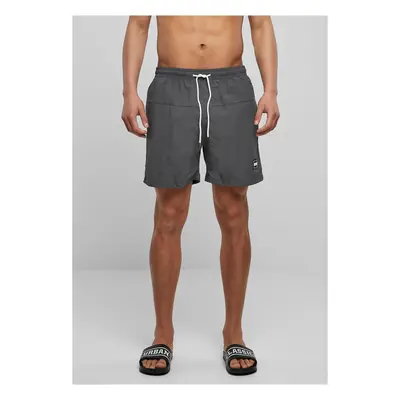 Men's Swimsuit Block Dark Grey