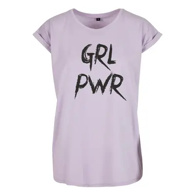 Women's T-shirt GRL PWR lilac