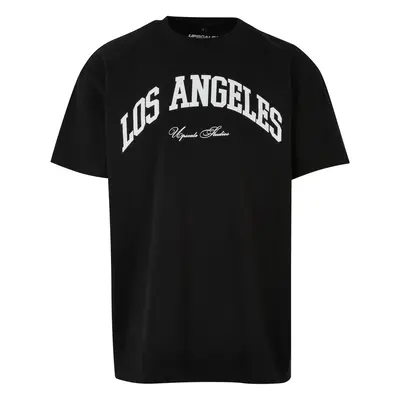 L.A. College Oversize T-Shirt Black