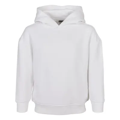 Girls' bio hoodie white