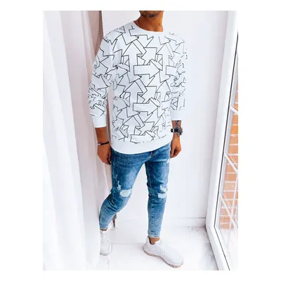 Men's sweatshirt with white print Dstreet