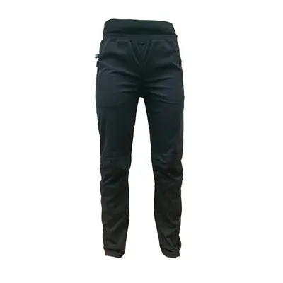 Women's SUMMER softshell pants elastic - black