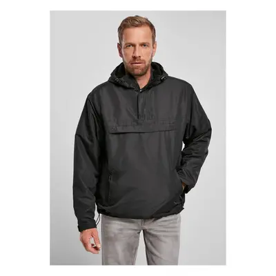 Fleece tug-of-war windbreaker black