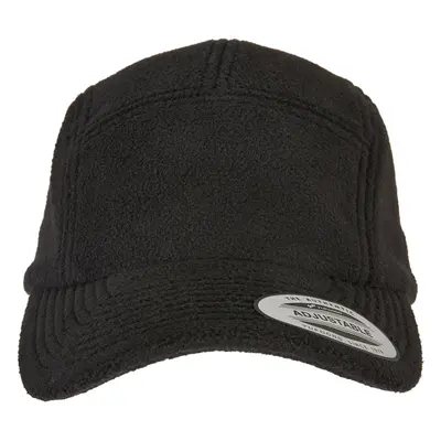 Polar Fleece Jockey Cap Black