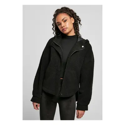 Women's Sherpa short jacket black