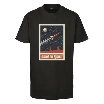 Children's T-shirt Road To Space black