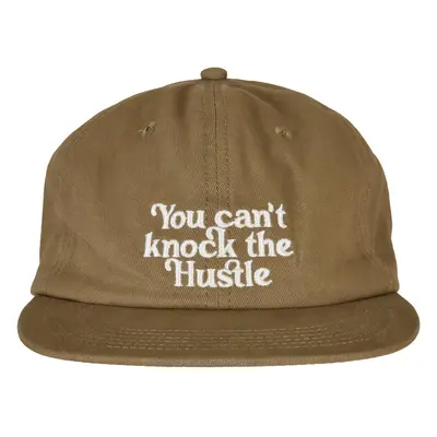 Knock the Hustle Strapback Cap olive/white