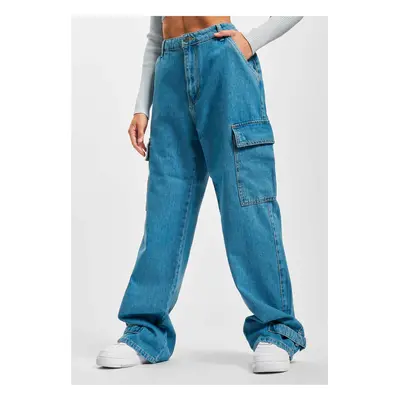 DEF Cargo Pants Denim Light Blue Denim