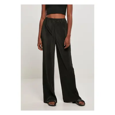 Women's Plisse pants black