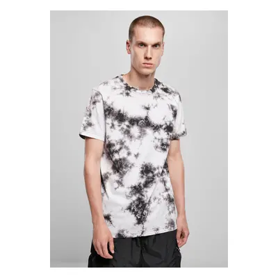 Black Tie Dye Tee White/Black