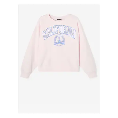 Light pink girly sweatshirt name it Dollege