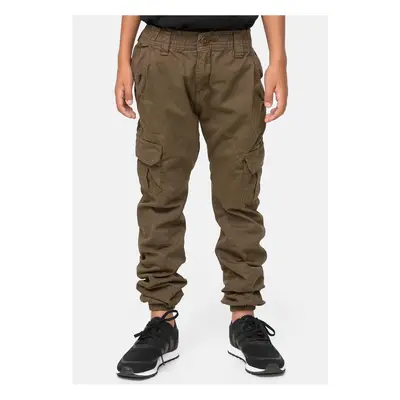 Boys' Cargo Jogging Pants Olive