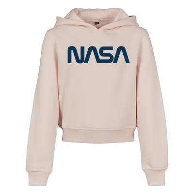 Baby NASA Cropped Hoody Pink