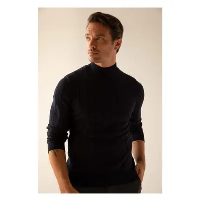 DEFACTO Slim Fit Half Turtleneck Pullover