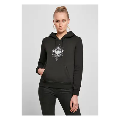 Women's hooded sweatshirt black