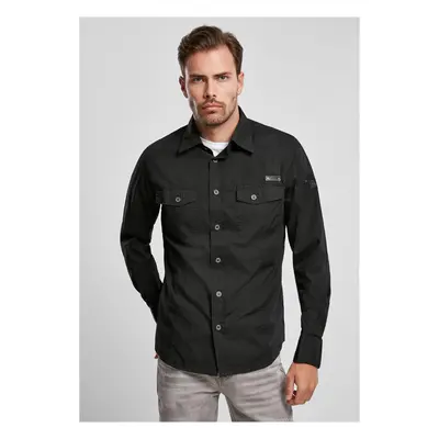 Thin work shirt black