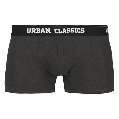 Men's Boxer Shorts Double Pack Black/Charcoal