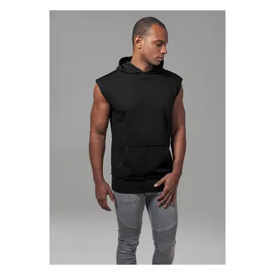 Open Edge Sleeveless Hoody Black