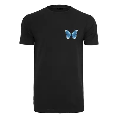 Black Winter T-Shirt Butterfly