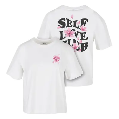 White T-shirt Self Love Club