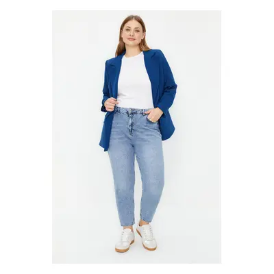 Trendyol Curve Light Blue High Waist Mom Jeans