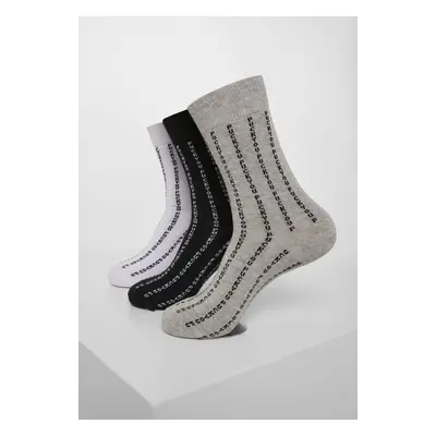 Fuck You Socks 3-Pack Black/Grey/White