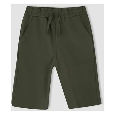 DEFACTO Boys' Flexible Waist Bermuda Shorts