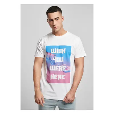 Wish You Were Here Tee White