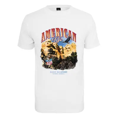 American Life Mount Roushmore White T-Shirt