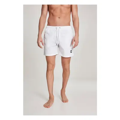 Men's Block Swimsuit White