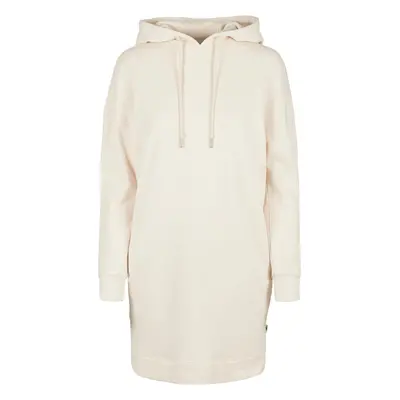 Women's Organic Oversized Terry Dress with Hood whitesand