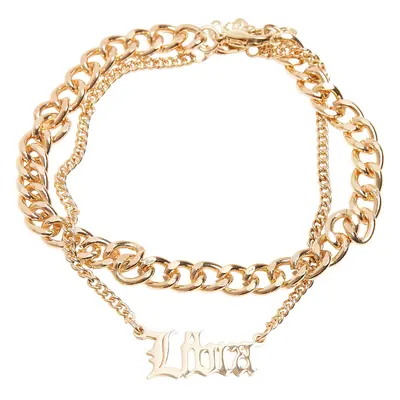 Zodiac Golden Anklet Pound