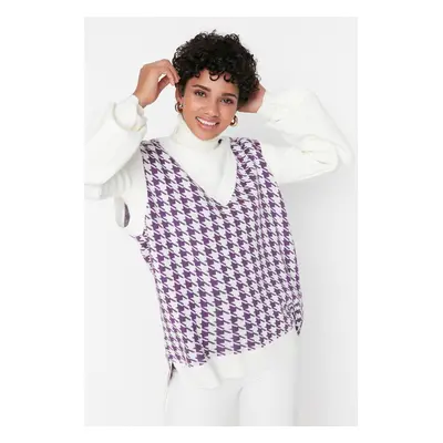 Trendyol Purple Knitwear Sweater