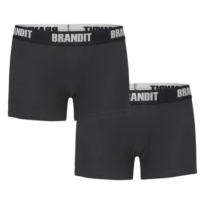 Men's Boxer Shorts Logo Pack Black/Black