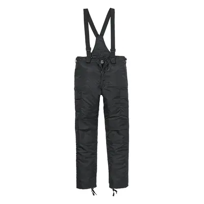 Thermal Dungarees Black