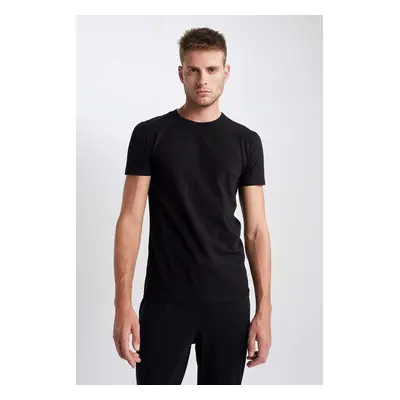 DEFACTO Slim Fit Short Sleeve Knitted Tops